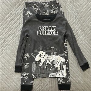 Dream Builder Kids Pajamas - Gray